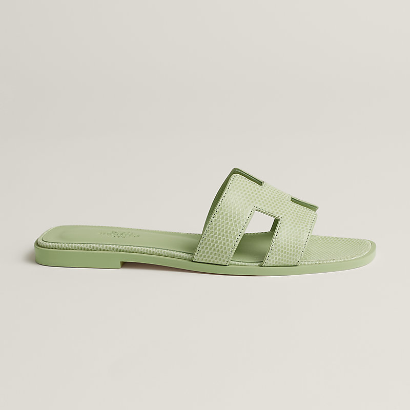 Oran sandal - Green | Hermès USA